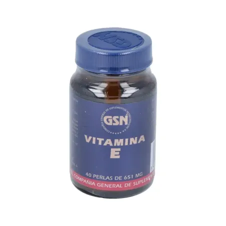 GSN Vitamina E Natural, 40 perlas | BelliFarma