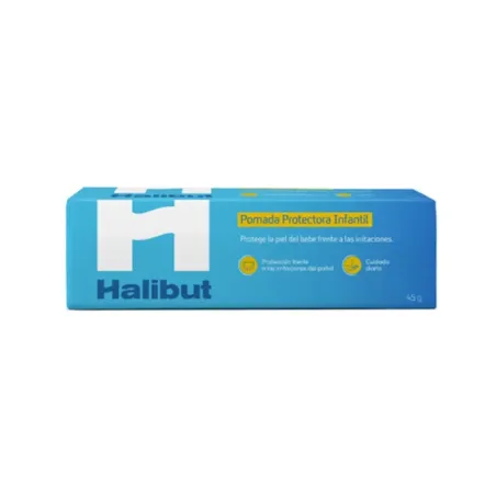 Halibut DermoH Pomada Protectora Pañal, 2 x 45 g | BelliFarma