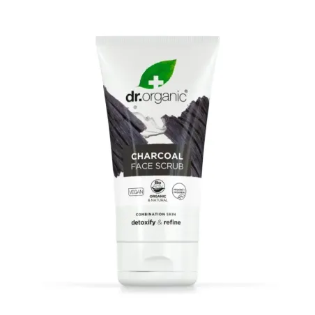 Dr Organic Exfoliante facial de Carbón Activo, 125ml. | BelliFarma