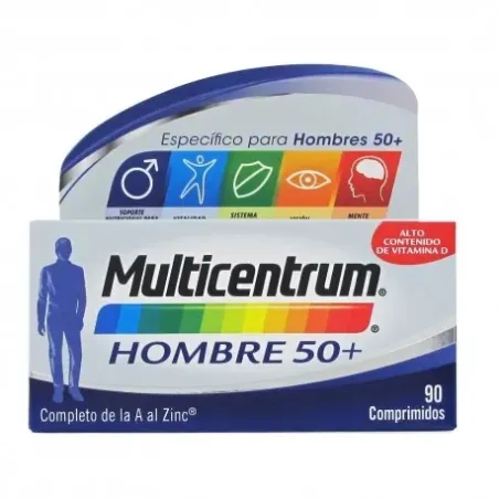 Multicentrum Hombre 50+, 90 Comp. | BelliFarma
