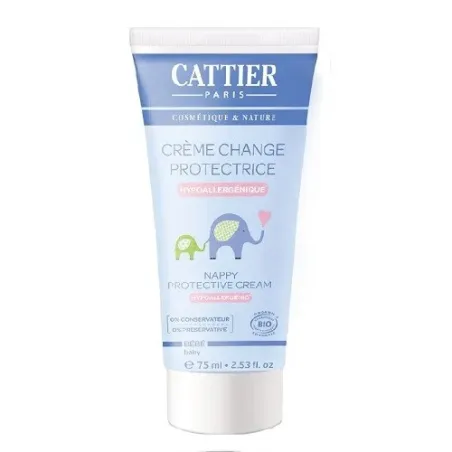 Cattier Crema para el cambio del pañal, 75ml | BelliFarma