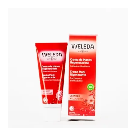 Weleda Crema de Manos Regeneradora Granada, 50ml | BelliFarma