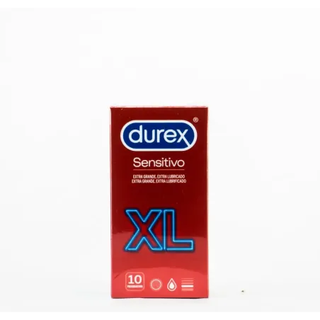 Durex Sensitivo XL, 10 Uds | BelliFarma