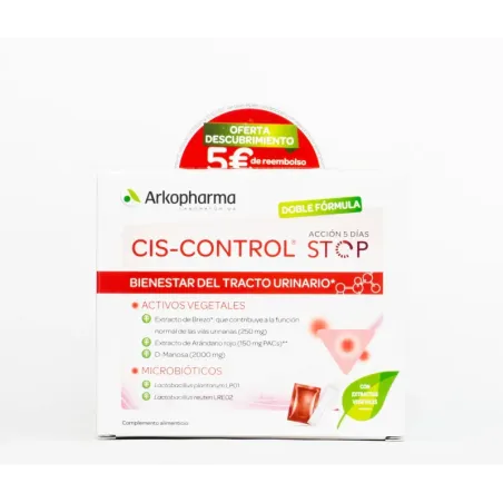 CIS-Control Stop, 15 Sobres (10 Sobres + 4 Sticks) | BelliFarma