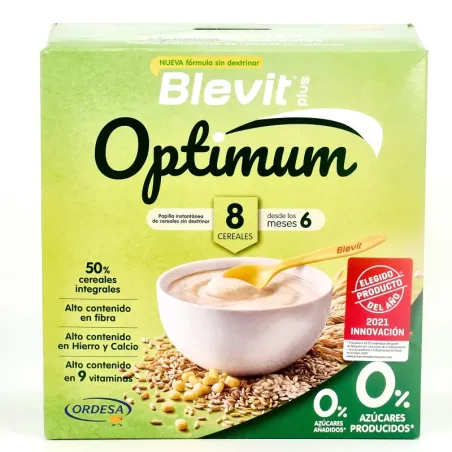Blevit Plus Optimun 8 cereales, 400 g | BelliFarma