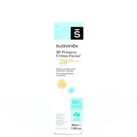 Suavinex Mi Primera Crema Facial SPF30, 50ml | BelliFarma
