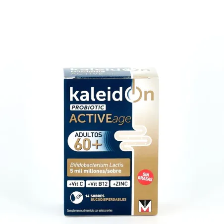 Kaleidon Active Age 60+ Probiotic, 14 Sobres bucodispersables. | BelliFarma