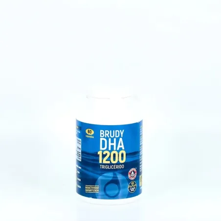 Brudy DHA 1200mg, 60 cápsulas | BelliFarma