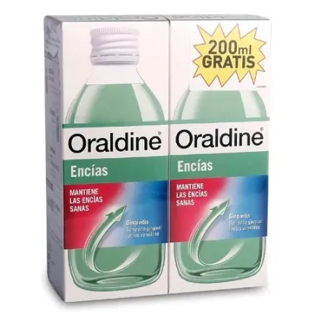 Oraldine colutorio encías, 2x400 ml | BelliFarma