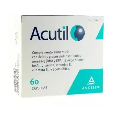 Acutil, 60 cápsulas | BelliFarma