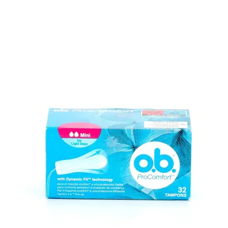 O.B. Procomfort mini, 32 tampones | BelliFarma