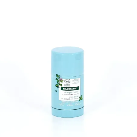 Klorane Mascarilla en stick a la menta acuática BIO, 25 g | BelliFarma