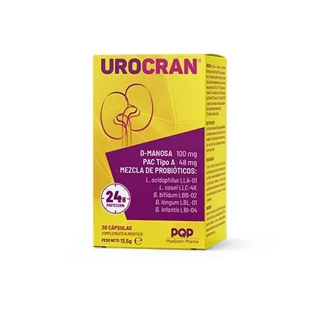 Urocran, 30 cápsulas | BelliFarma