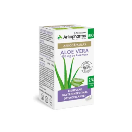 Arkocápsulas Aloe vera BIO, 30 cápsulas | BelliFarma