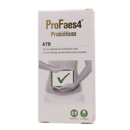 Profaes4 Probióticos ATB, 10 cápsulas | BelliFarma