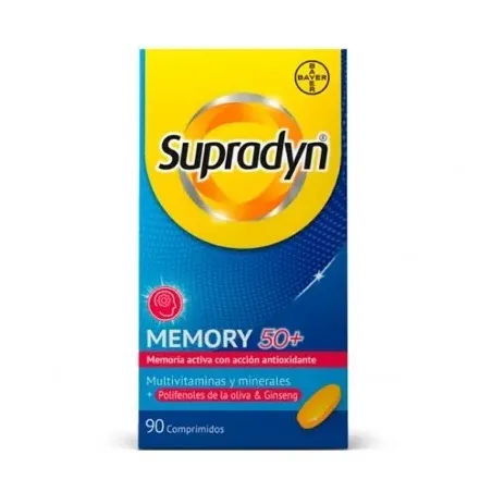 Supradyn Memory 50+, 90 comprimidos | BelliFarma