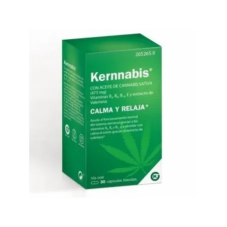 Kernnabis, 30 cápsulas | BelliFarma