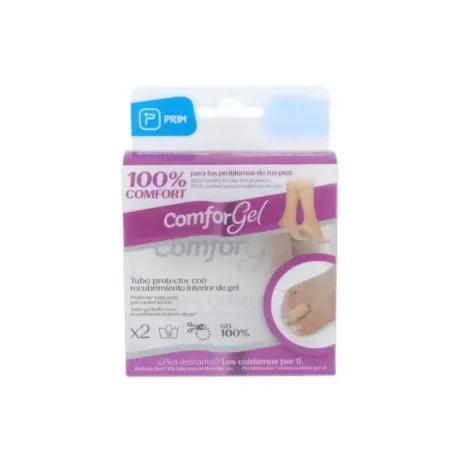ComforGel tubo protector de dedos recubrimiento interior de gel | BelliFarma