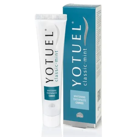 Yotuel Classic Mint Dentífrico Blanqueador Anticaries, 50 ml | BelliFarma