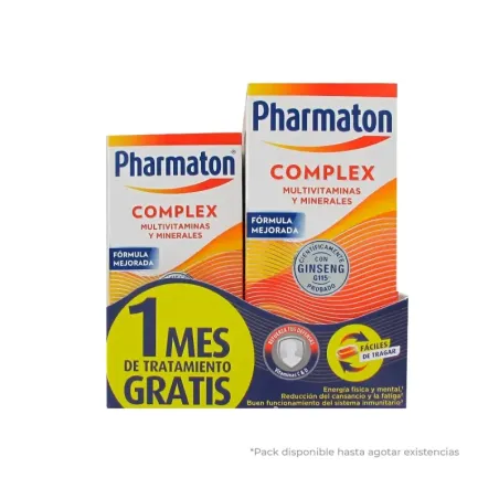 Pharmaton complex pack promocional, 100 + 30 comprimidos | BelliFarma