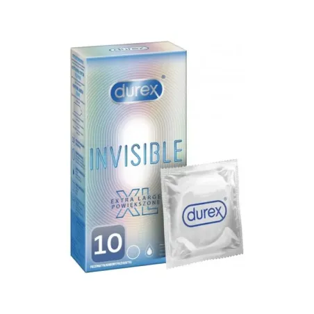 Durex Invisible XL Preservativos, 10 unidades | BelliFarma
