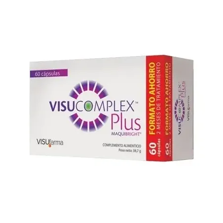 Visucomplex Plus Formato Ahorro, 60 cápsulas | BelliFarma
