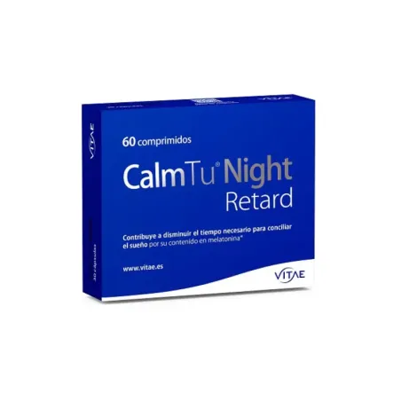 Vitae CalmTu Night Retard Melatonina, 60 comprimidos | BelliFarma
