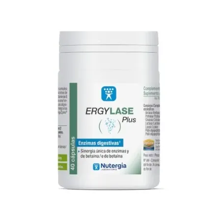 Nutergia ergylase plus, 40 cápsulas | BelliFarma