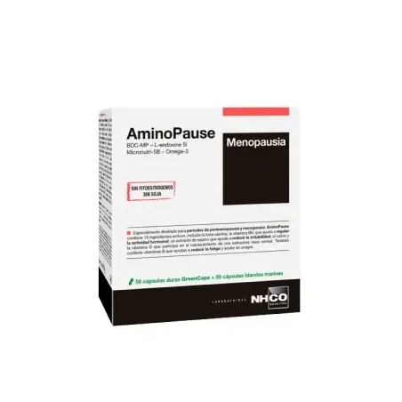 NHCO AminoPause, 56 greencaps + 56 cápsulas marinas | BelliFarma