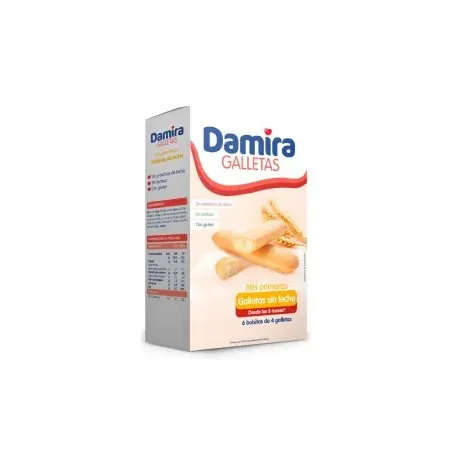 Damira mis primeras galletas sin leche, 150 g, 6 bolsitas | BelliFarma