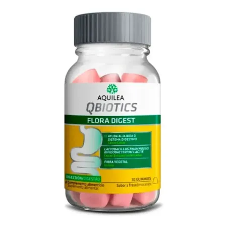 Aquilea Qbiotics Flora Digest gummies, 30 gominolas | BelliFarma