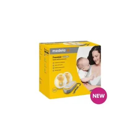 Medela electrico doble freestyle hands-free, 2 unidades | BelliFarma