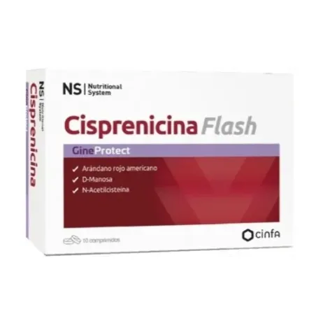 NS Gineprotect Cisprenicina flash, 10 comprimidos| BelliFarma