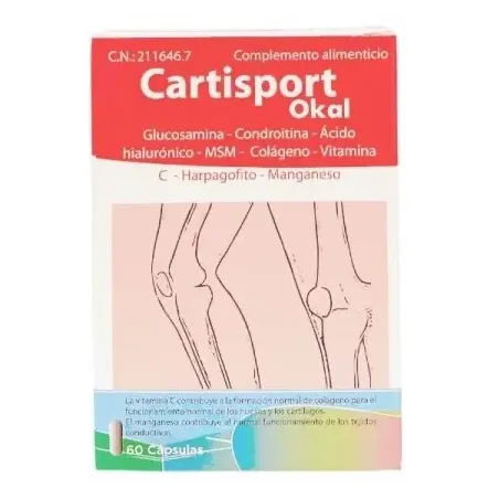 Okal Cartisport 60 cápsulas| BelliFarma