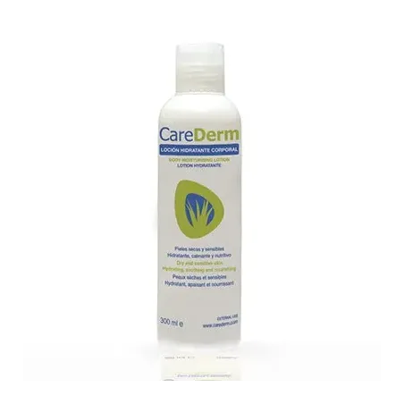 CareDerm Loción hidratante corporal, 300 ml| BelliFarma