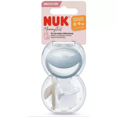 Nuk Chupete Mommy Feel Azul 0-9M| BelliFarma