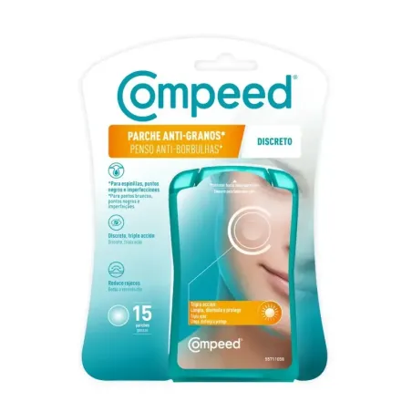 Compeed Parche Anti-Granos Discreto Triple Accion 15 uds| BelliFarma