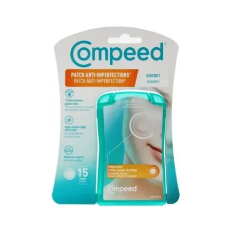 Compeed Parche Anti-Granos Limpiador Triple Accion 7 uds| BelliFarma