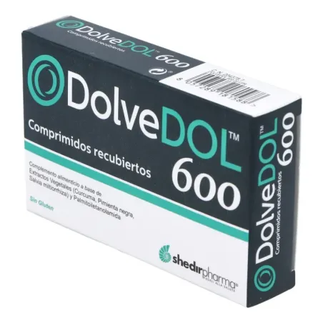 Dolvedol 600, 20 comprimidos| BelliFarma