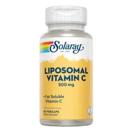 Solaray Small Liposomal Vit C 500 - 30 vegcaps| BelliFarma