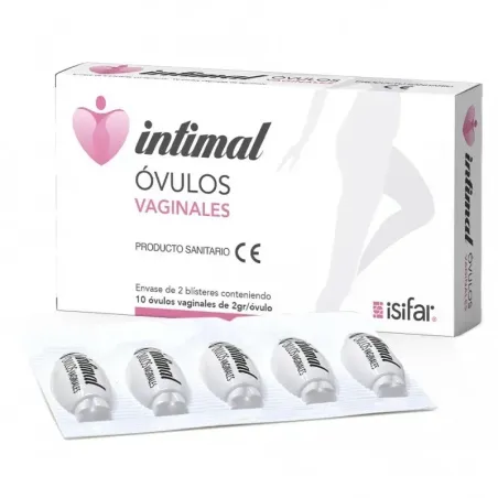 Intimal Ovulos Vaginales 10 ovulos| BelliFarma