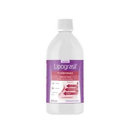Lipograsil turbo max melocotón, 500ml| BelliFarma