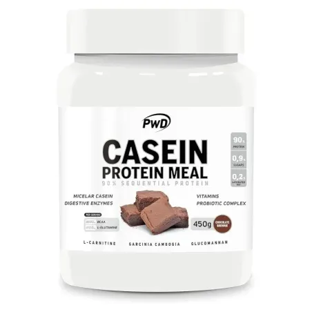 Casein Proteina Meal Sabor Brownie Chocolate 450gr| BelliFarma
