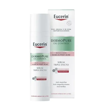 Eucerin dermopure oil control serum triple efecto con regalo, 40 ml| BelliFarma