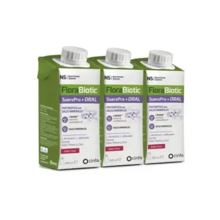 NS Florabiotic Sueropro+ Oral 200ml Sabor Fresa| BelliFarma