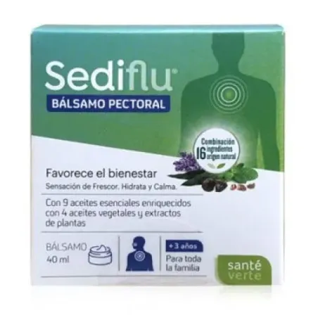 Sante verte sediflu balsamo pectoral. 40ml| BelliFarma
