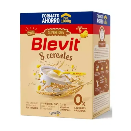 Blevit SF 8 cereales, 1000gr| BelliFarma