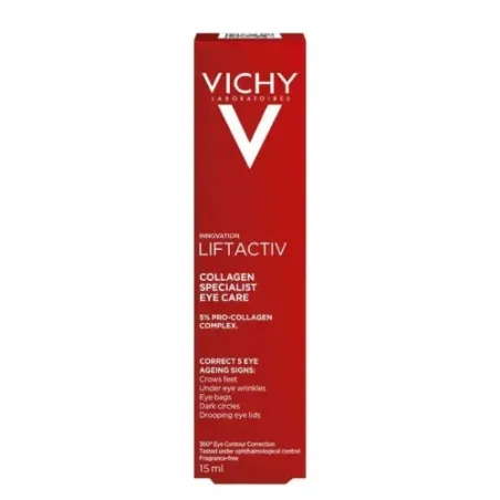 Vichy Liftactiv Collagen Ojos 15ml| BelliFarma
