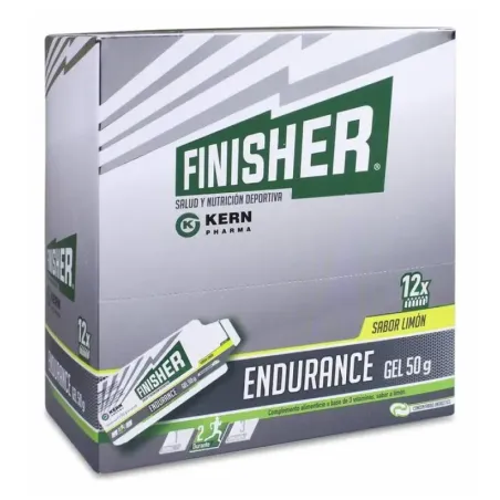 Finisher Gel Long Distance Sabor Limon 12 sobres, 50 g| BelliFarma