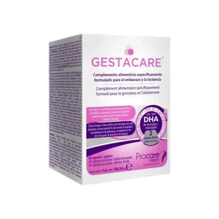 Gestacare, 60 cápsulas| BelliFarma
